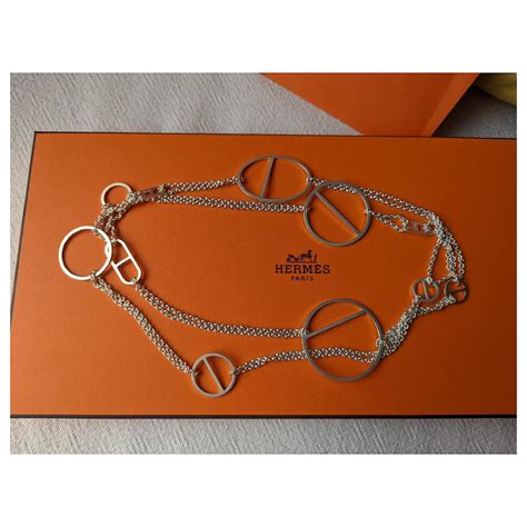 hermes ever chaine d'ancre necklace|hermes chaine d'ancre jewellery.